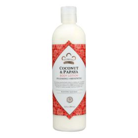 Nubian Heritage Lotion - Coconut And Papaya - 13 Oz
