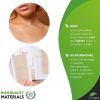 Reusable Silicone Scar Sheets for Surgical Scars 1.6 x 3 Inches. 4 Pack Nude Silicone Scar Strips for Surgical Scars, C-Section, Keloid