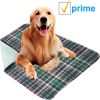 Pack of 12 Reusable Underpads 36 x 48. Washable and Reusable Incontinence Bed Underpads. Bold Colors and Plaid Pattern. Polyester; Rayon. Heavy Absorb