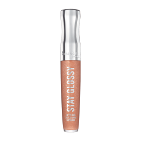 RIMMEL LONDON Stay Glossy Lip Gloss (Color: All Nighter)