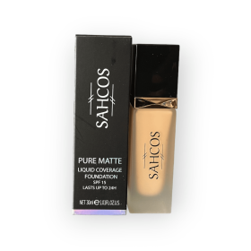 Pure Matte Liquid Coverage Foundation with SPF 15 (L: L7)